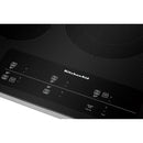  KitchenAid 30-inch Built-In Electric Cooktop with Even-Heat™ Technology KCES950KSS IMAGE 3