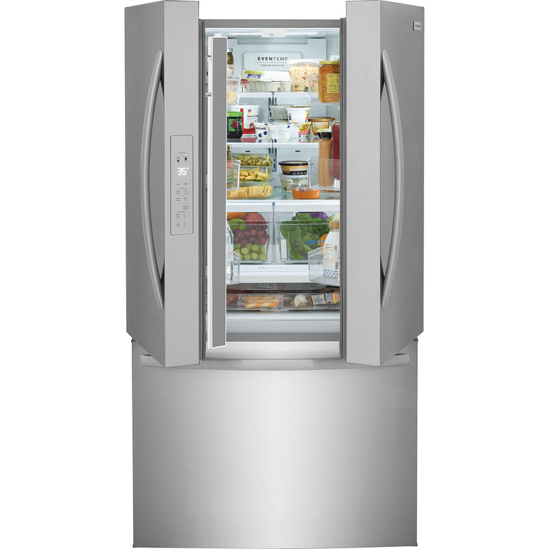  Frigidaire 36-inch, 28.8 cu. ft. French 3-Door Refrigerator FRFN2823AS IMAGE 4