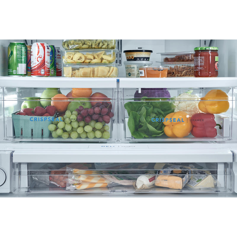  Frigidaire 36-inch, 28.8 cu. ft. French 3-Door Refrigerator FRFN2823AS IMAGE 7