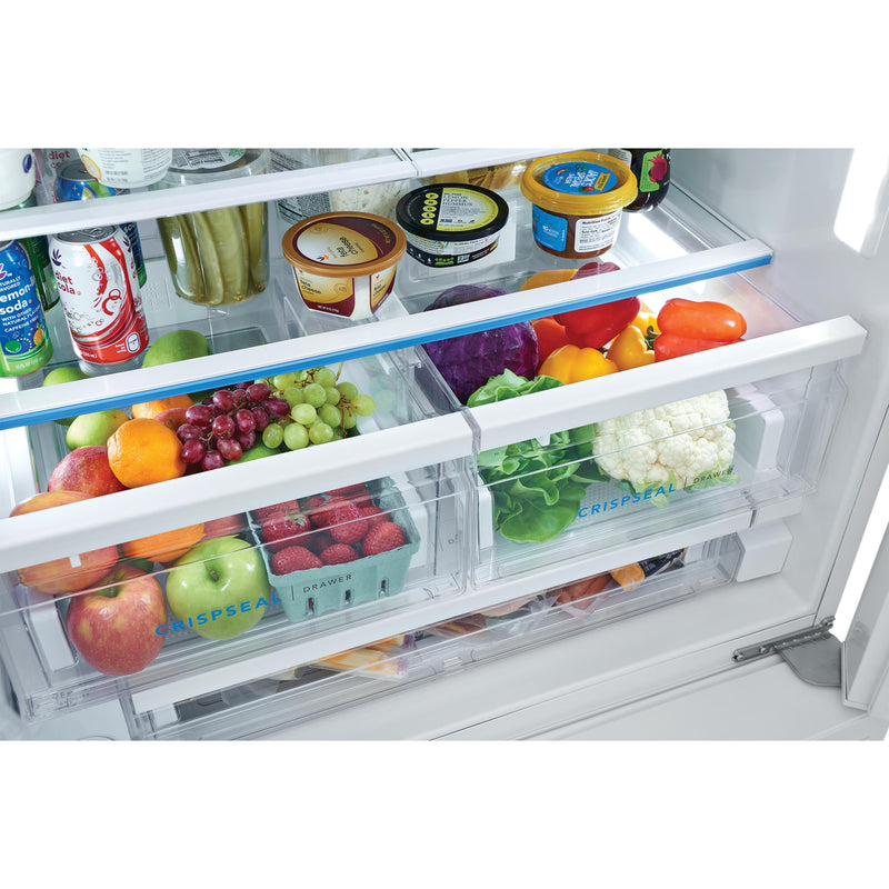  Frigidaire 36-inch, 27.8 cu. ft. French 3-Door Refrigerator with Dispenser FRFS2823AW IMAGE 7
