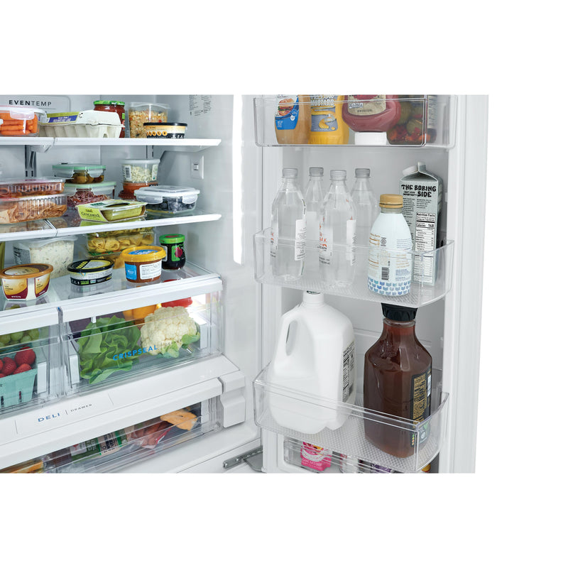  Frigidaire 36-inch, 27.8 cu. ft. French 3-Door Refrigerator with Dispenser FRFS2823AW IMAGE 8