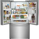  Frigidaire 36-inch, 27.8 cu. ft. French 3-Door Refrigerator with Dispenser FRFS2823AS IMAGE 3