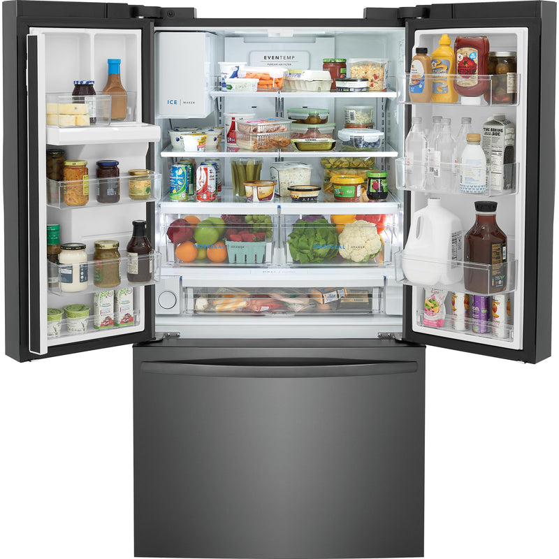  Frigidaire 36-inch, 27.8 cu. ft. French 3-Door Refrigerator with Dispenser FRFS2823AD IMAGE 3