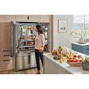  KitchenAid French 3-Door Refrigerator with External Water and Ice Dispensing System KRFF577KPS IMAGE 15