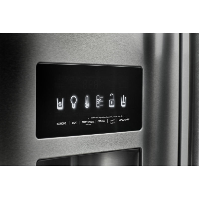  KitchenAid French 3-Door Refrigerator with External Water and Ice Dispensing System KRFF577KPS IMAGE 6