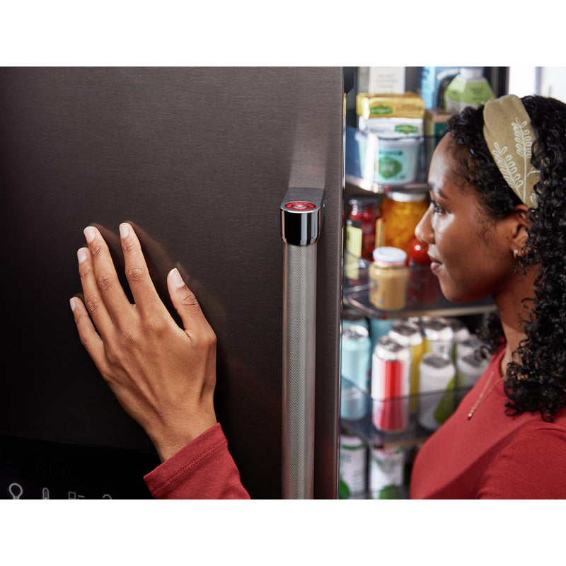  KitchenAid French 3-Door Refrigerator with External Water and Ice Dispensing System KRFF577KBS IMAGE 15