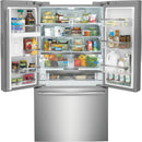  Frigidaire Gallery 36-inch, 28.8 cu. ft. French 3-Door Refrigerator GRFN2853AF IMAGE 3