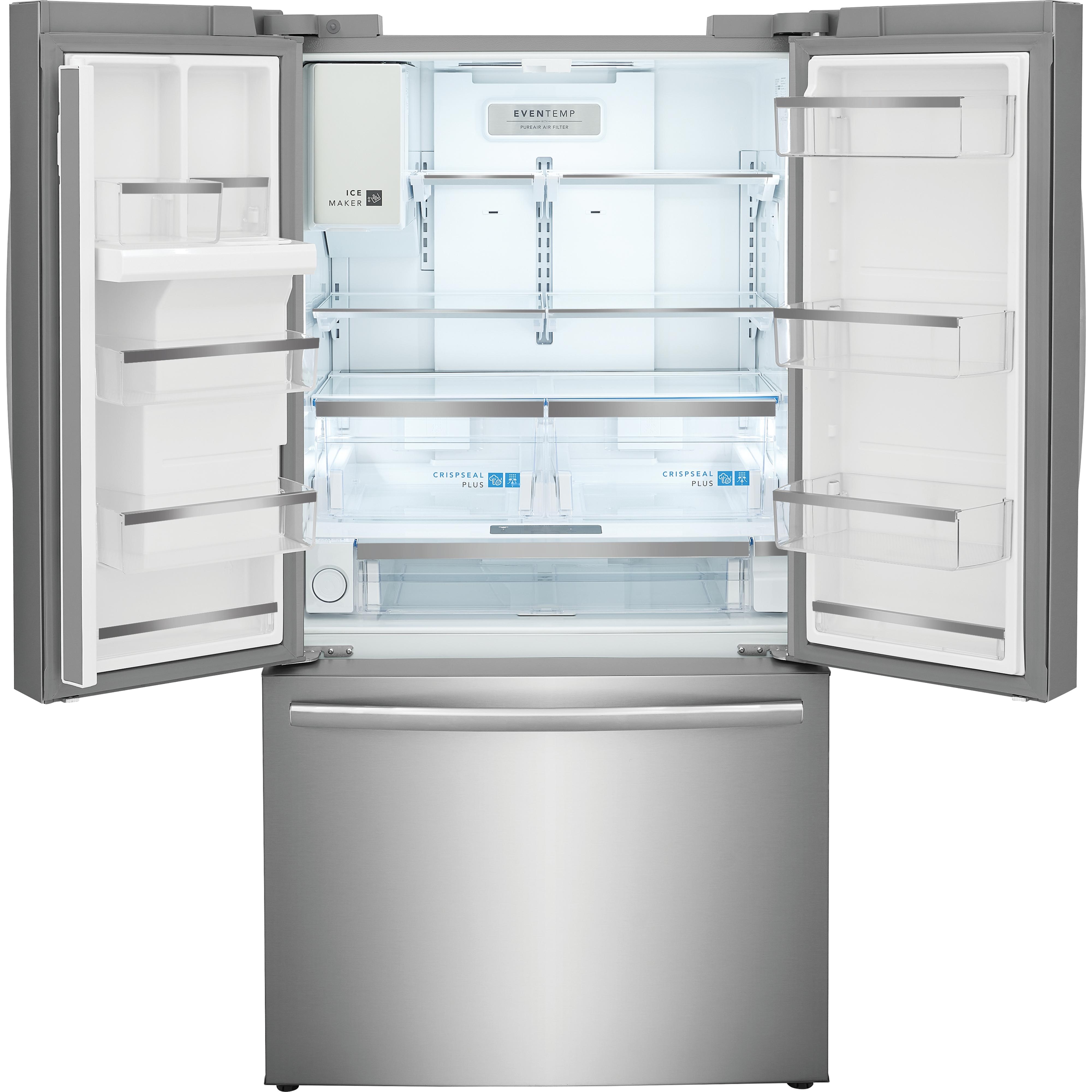  Frigidaire Gallery 36-inch, 22.6 cu. ft. French 3-Door Refrigerator with Dispenser GRFC2353AF IMAGE 2