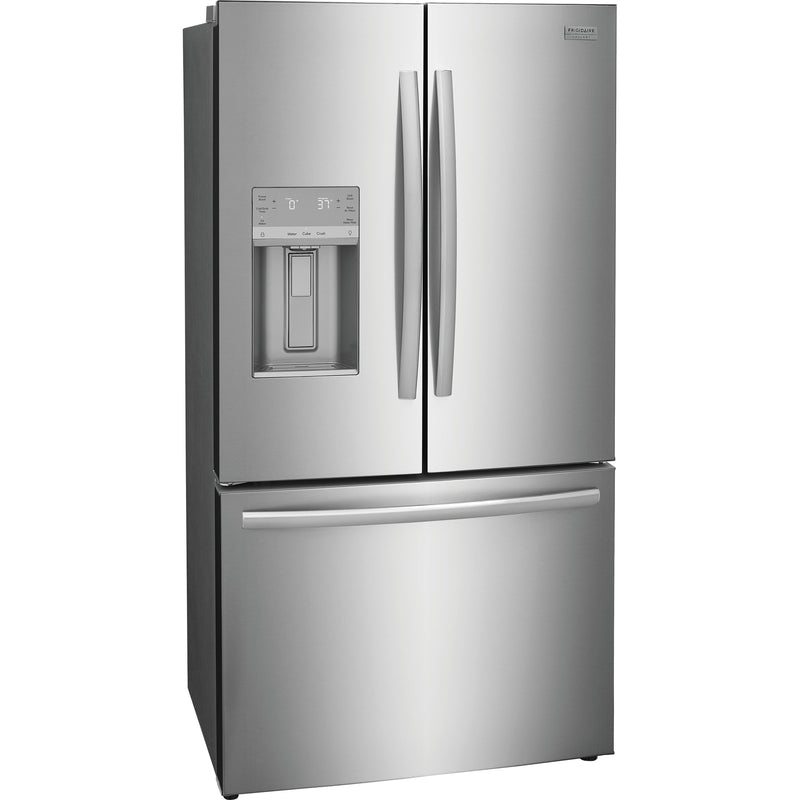  Frigidaire Gallery 36-inch, 22.6 cu. ft. French 3-Door Refrigerator with Dispenser GRFC2353AF IMAGE 8