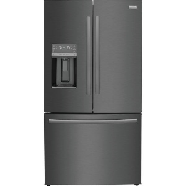  Frigidaire Gallery 36-inch, 22.6 cu. ft. French 3-Door Refrigerator with Dispenser GRFC2353AD IMAGE 1