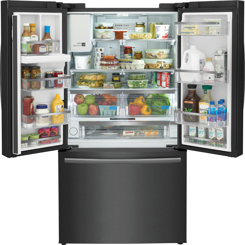  Frigidaire Gallery 36-inch, 22.6 cu. ft. French 3-Door Refrigerator with Dispenser GRFC2353AD IMAGE 3