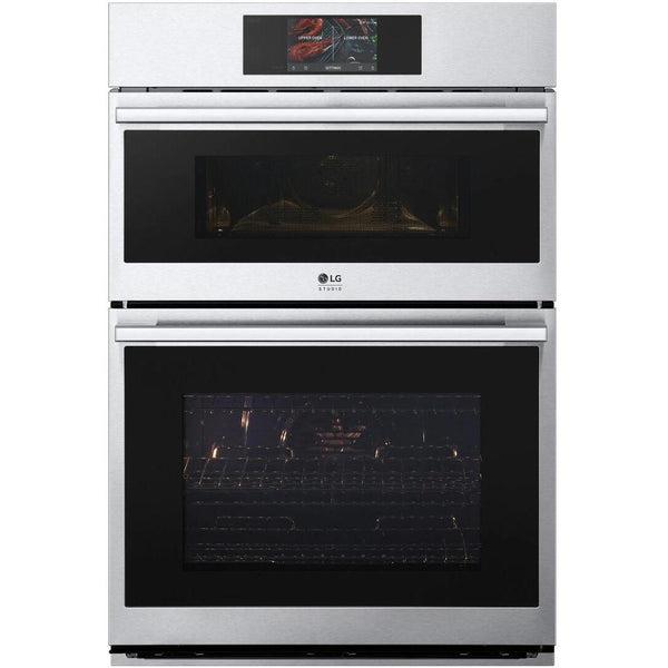  LG STUDIO Studio 30-inch, 6.4 cu.ft. Built-in Combination Oven with True Convection Technology WCES6428F IMAGE 1