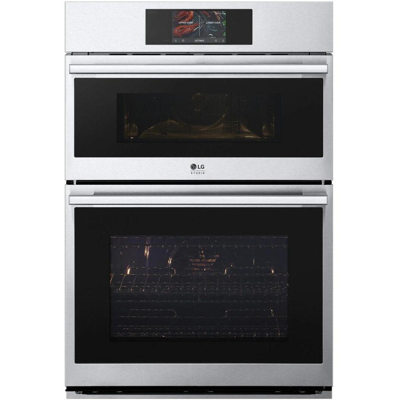  LG STUDIO Studio 30-inch, 6.4 cu.ft. Built-in Combination Oven with True Convection Technology WCES6428F IMAGE 1