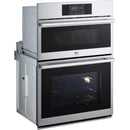  LG STUDIO Studio 30-inch, 6.4 cu.ft. Built-in Combination Oven with True Convection Technology WCES6428F IMAGE 4