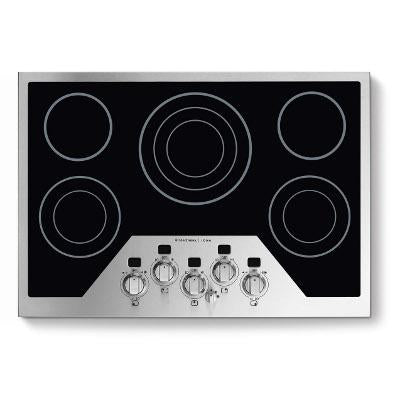  Electrolux Icon 30-inch Built-In Electric Cooktop E30EC65ESS IMAGE 1