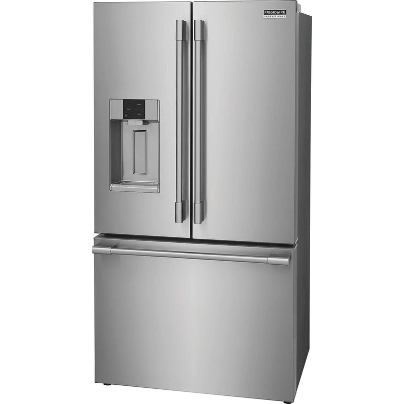  Frigidaire Professional 36-inch, 22.6 cu.ft. Counter-Depth French 3-Door Refrigerator with Water and Ice Dispensing system PRFC2383AF IMAGE 3