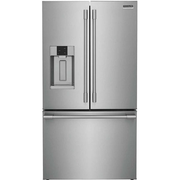  Frigidaire Professional 36-inch, 27.8 cu.ft. 3-Door Refrigerator with Water and Ice Dispensing system PRFS2883AF IMAGE 1