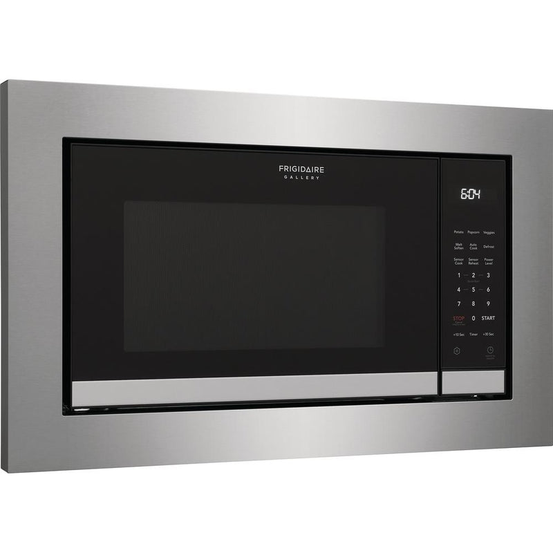 Frigidaire Gallery 24-inch, 2.2 cu.ft. Built-in Microwave Oven with Sensor Cooking GMBS3068AF IMAGE 3