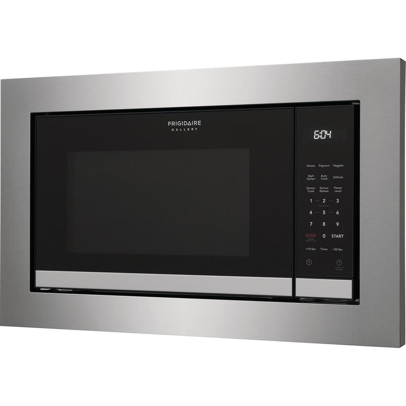  Frigidaire Gallery 24-inch, 2.2 cu.ft. Built-in Microwave Oven with Sensor Cooking GMBS3068AF IMAGE 4