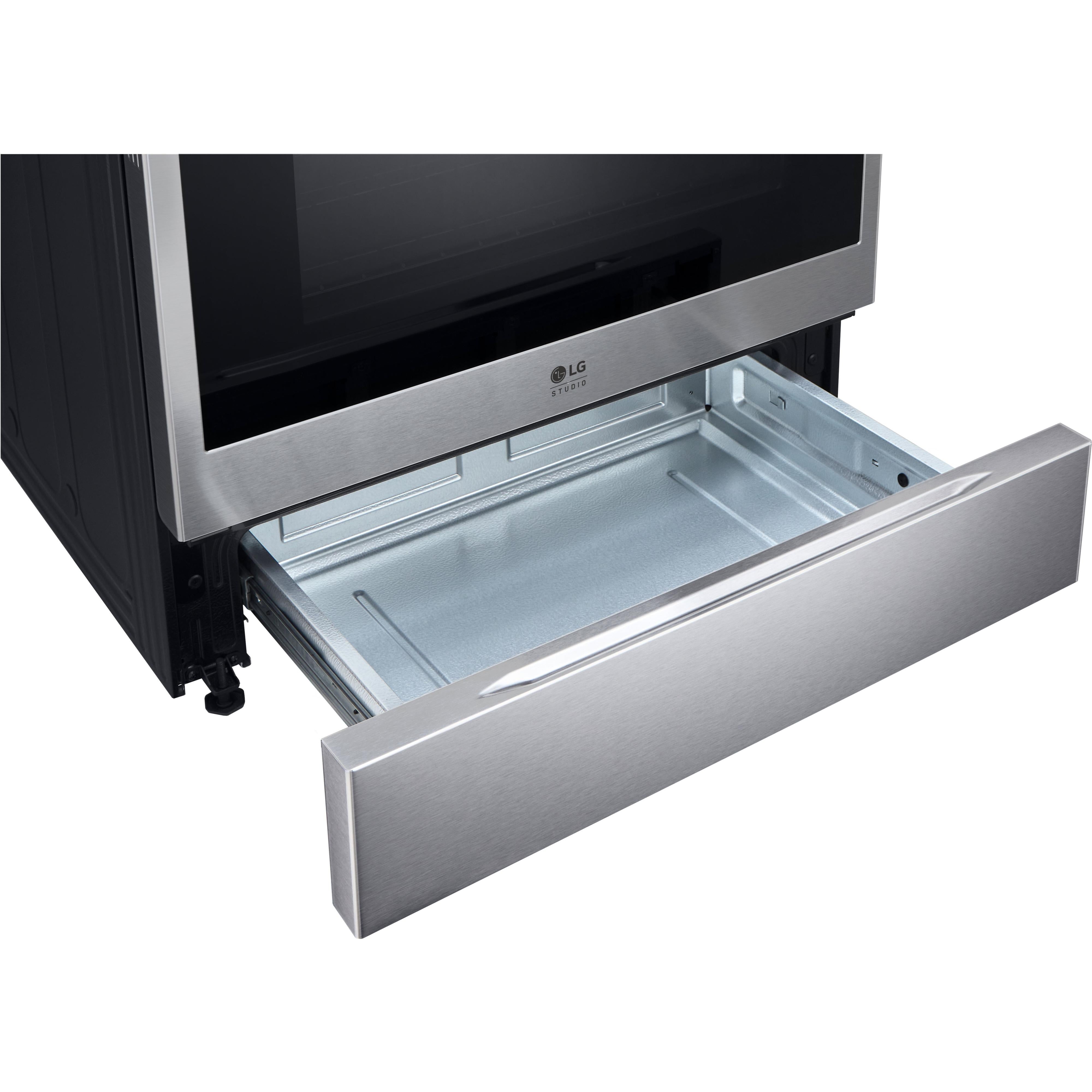  LG STUDIO Studio 30-inch Freestanding Electric Slide-in Range with ProBake Convection ™ Technology LSES6338F IMAGE 12