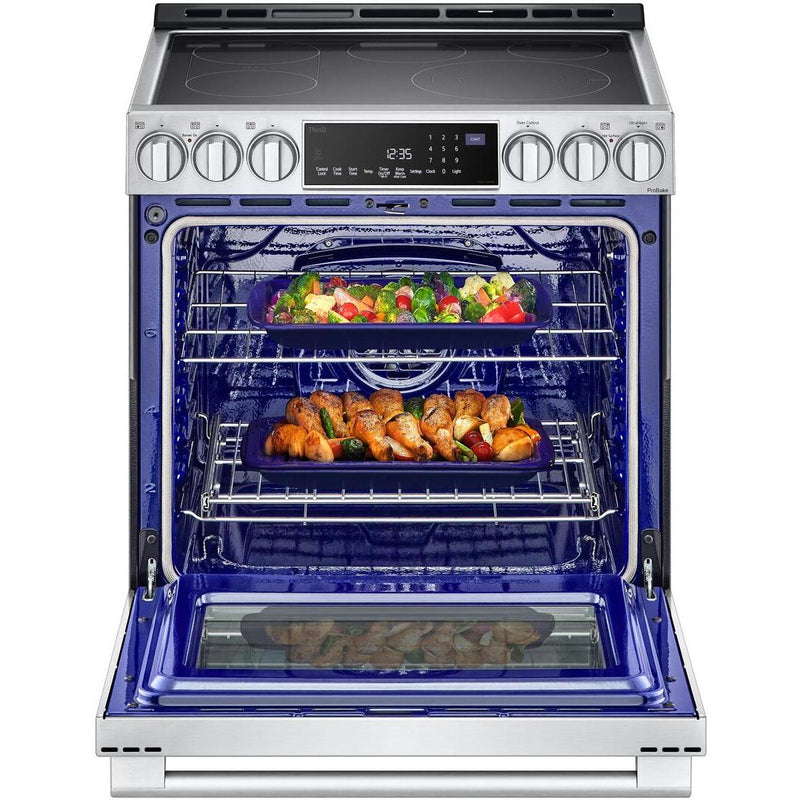  LG STUDIO Studio 30-inch Freestanding Electric Slide-in Range with ProBake Convection ™ Technology LSES6338F IMAGE 5