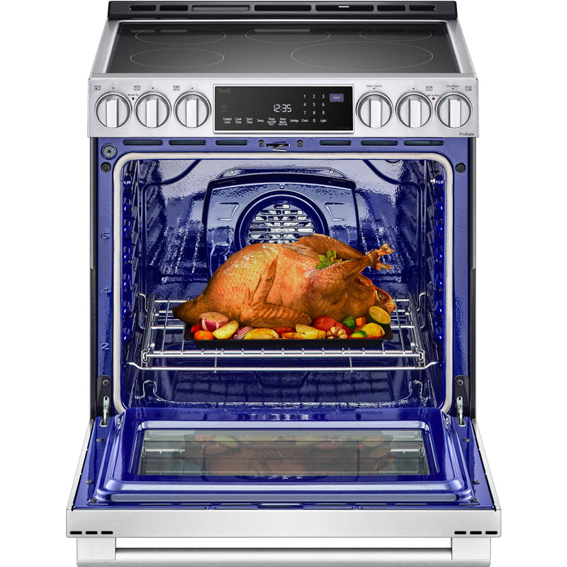  LG STUDIO Studio 30-inch Freestanding Electric Slide-in Range with ProBake Convection ™ Technology LSES6338F IMAGE 6