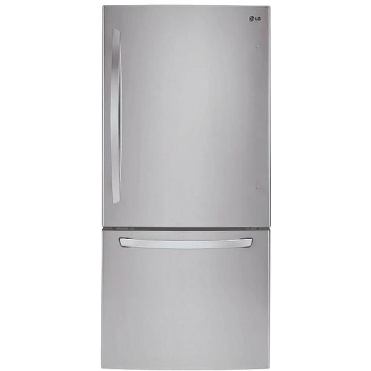  LG 30-inch, 22.1 cu.ft. Freestanding Bottom Freezer Refrigerator with Multi-Air Flow System LRDNS2200S IMAGE 1