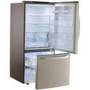  LG 30-inch, 22.1 cu.ft. Freestanding Bottom Freezer Refrigerator with Multi-Air Flow System LRDNS2200S IMAGE 4
