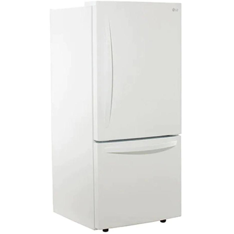  LG 30-inch, 22.1 cu.ft. Freestanding Bottom Freezer Refrigerator with Multi-Air Flow System LRDNS2200W IMAGE 3