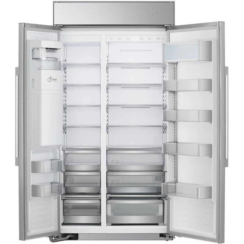 LG STUDIO Studio 42-inch, 25.6 cu.ft. Built-in Side-by-Side Refrigerator with SpacePlus™ Ice System SRSXB2622S IMAGE 2