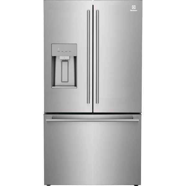  Electrolux 36-inch, 22.6 cu.ft. Counter-Depth French 3-Door Refrigerator with External Water and Ice Dispensing System ERFC2393AS IMAGE 1
