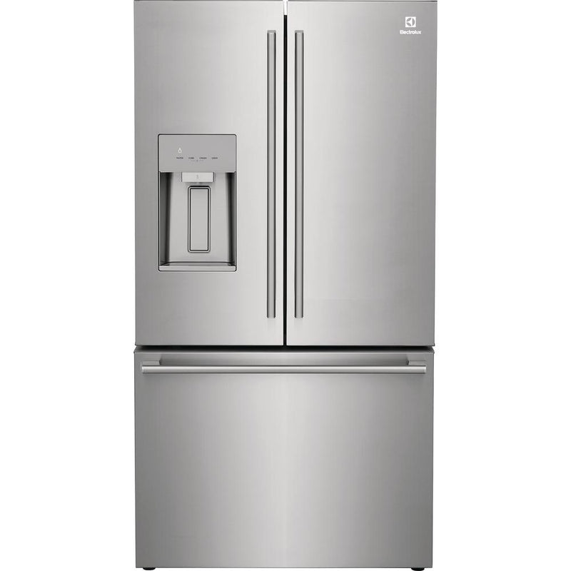  Electrolux 36-inch, 22.6 cu.ft. Counter-Depth French 3-Door Refrigerator with External Water and Ice Dispensing System ERFC2393AS IMAGE 1
