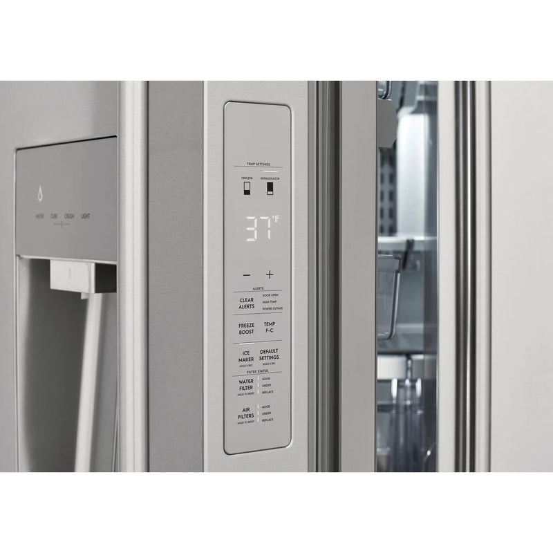  Electrolux 36-inch, 22.6 cu.ft. Counter-Depth French 3-Door Refrigerator with External Water and Ice Dispensing System ERFC2393AS IMAGE 4