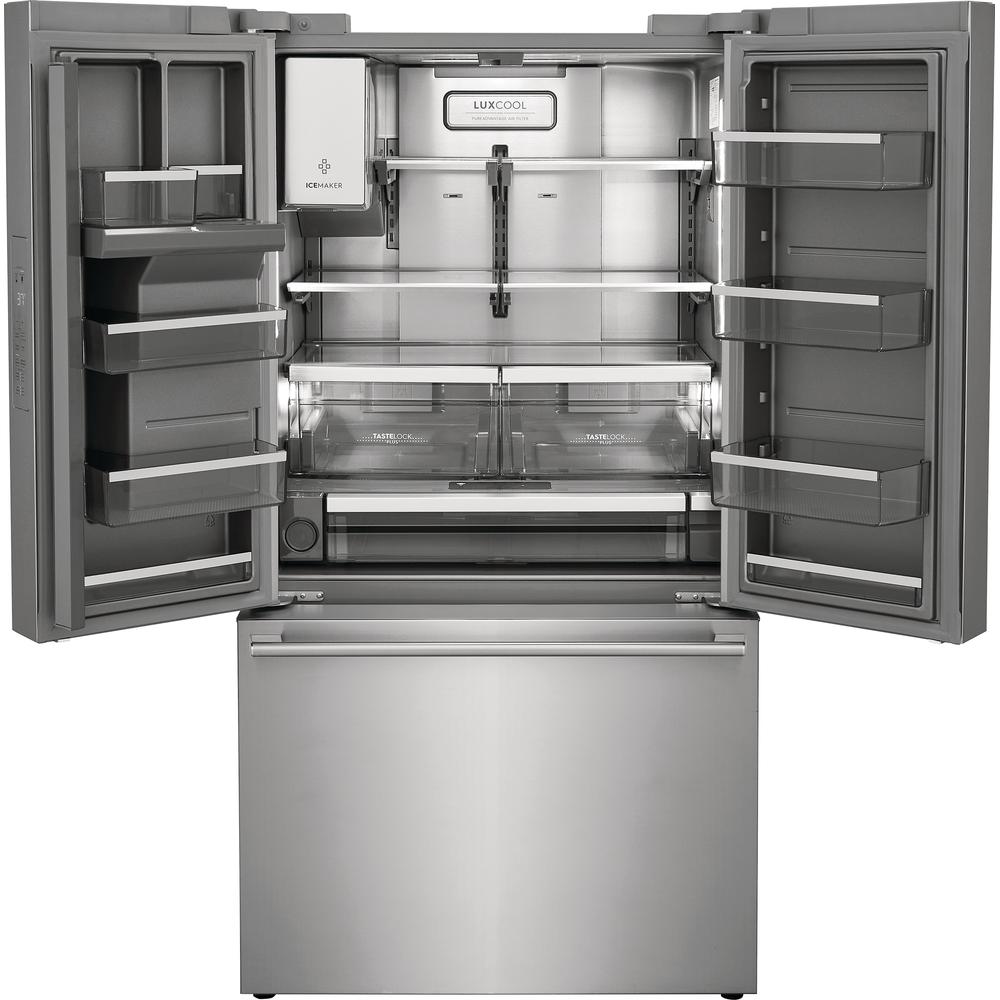  Electrolux 36-inch, 22.6 cu.ft. Counter-Depth French 3-Door Refrigerator with External Water and Ice Dispensing System ERFC2393AS IMAGE 5