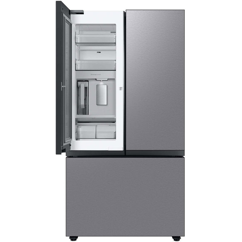  Samsung Bespoke 36-inch, 24 cu.ft. Counter-Depth French Door Refrigerator with Dual Ice Maker RF24BB6600QLAA IMAGE 5