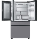  Samsung Bespoke 36-inch, 23 cu.ft. Counter-Depth 4-Door Refrigerator with Dual Ice Maker RF23BB8600QLAA IMAGE 4