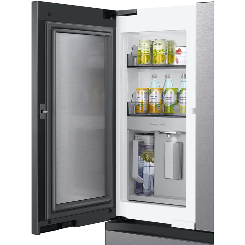  Samsung Bespoke 36-inch, 23 cu.ft. Counter-Depth 4-Door Refrigerator with Dual Ice Maker RF23BB8600QLAA IMAGE 9