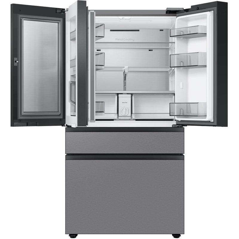  Samsung Bespoke 36-inch, 28.8 cu.ft. 4-Door Refrigerator with Dual Ice Maker RF29BB8600QLAA IMAGE 4