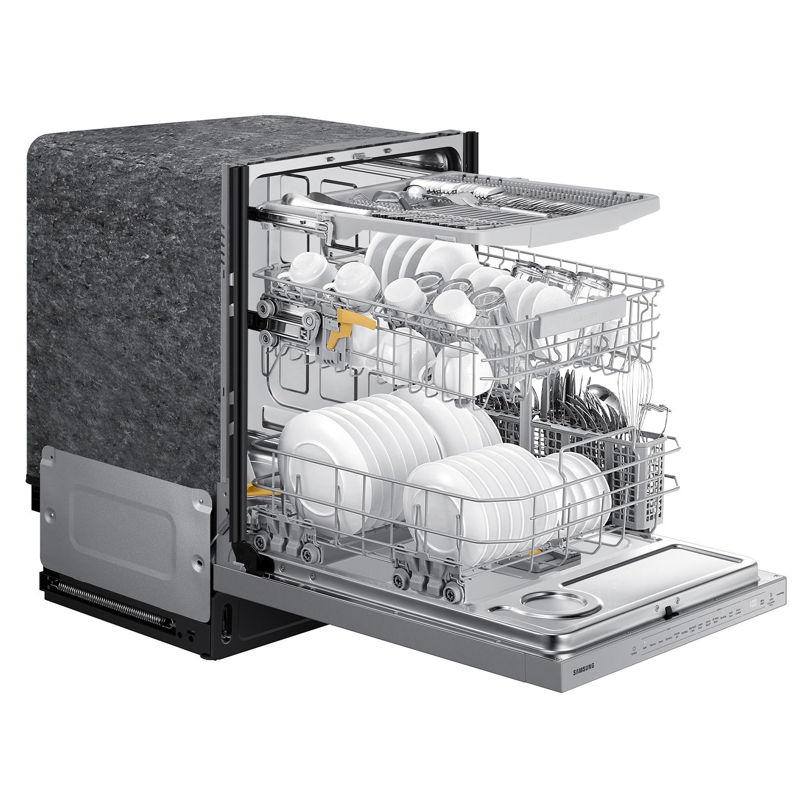  Samsung 24-inch Built-in Dishwasher with Wi-Fi Connectivity DW80B6060US/AC IMAGE 6