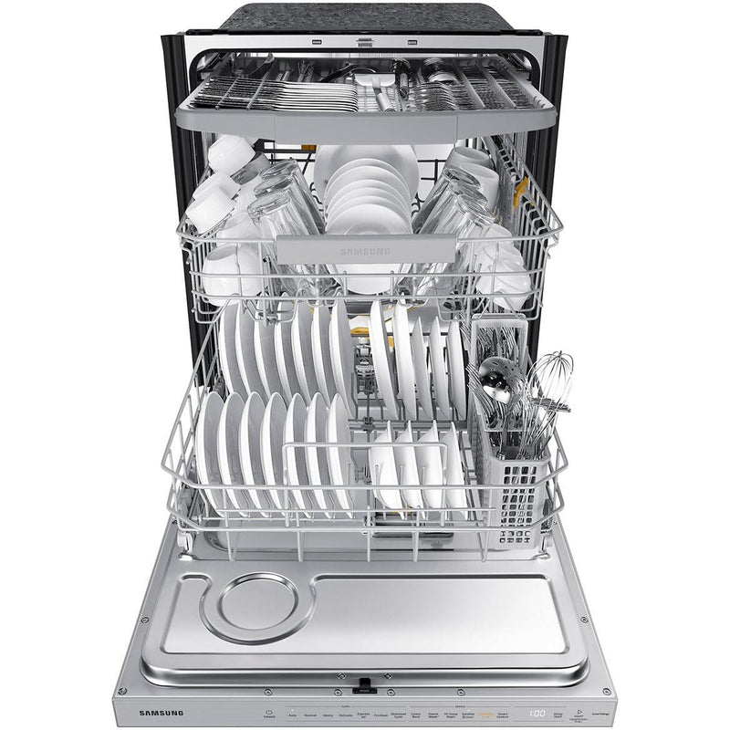  Samsung Bespoke 24-inch Built-in Dishwasher with Wi-Fi Connectivity DW80B7070AP/AC IMAGE 6