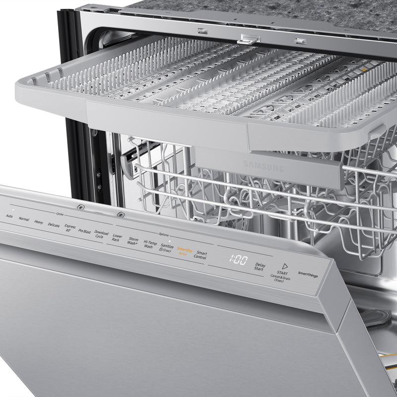  Samsung Bespoke 24-inch Built-in Dishwasher with Wi-Fi Connectivity DW80B7070US/AC IMAGE 5