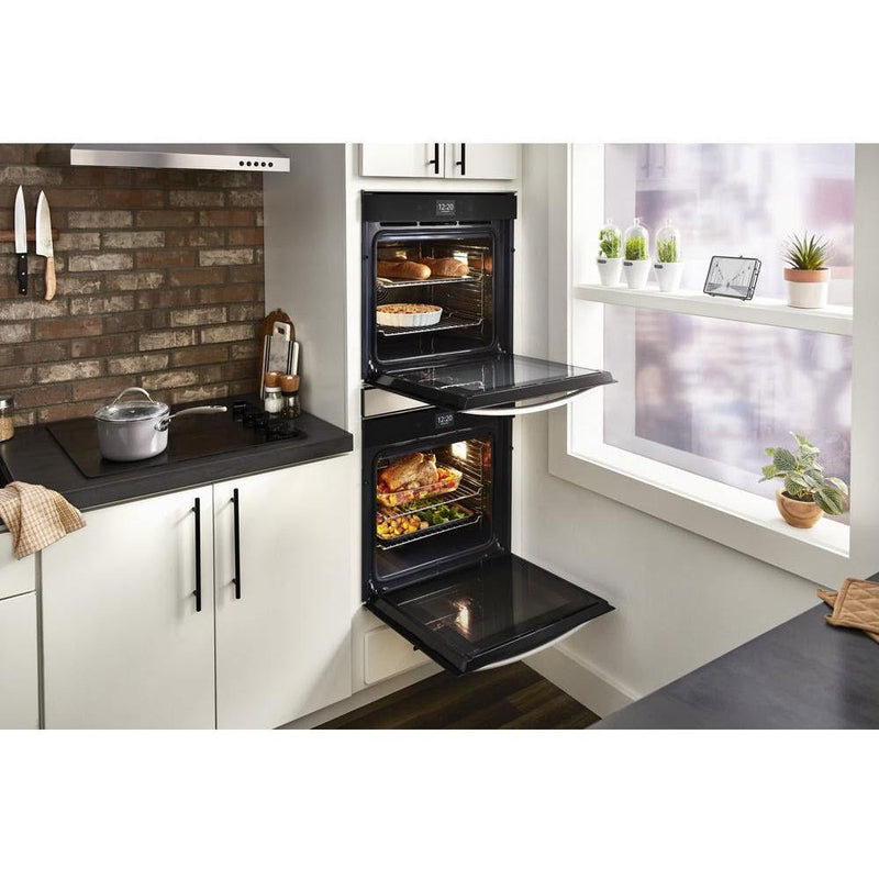  Whirlpool 24-inch, 5.8 cu. ft.  Double Wall Oven with True Convection Technology WOD52ES4MZ IMAGE 12