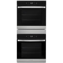  Whirlpool 24-inch, 5.8 cu. ft.  Double Wall Oven with True Convection Technology WOD52ES4MZ IMAGE 1