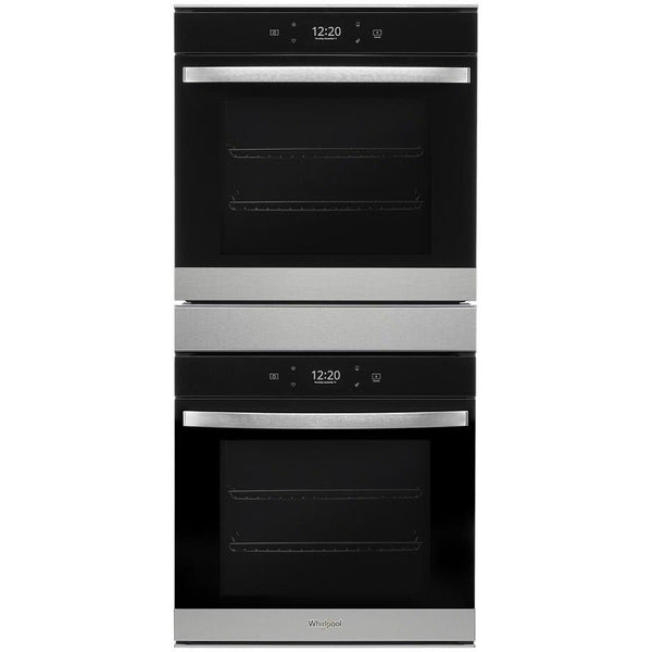  Whirlpool 24-inch, 5.8 cu. ft.  Double Wall Oven with True Convection Technology WOD52ES4MZ IMAGE 1