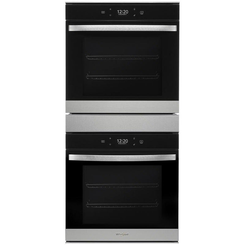 Whirlpool 24-inch, 5.8 cu. ft.  Double Wall Oven with True Convection Technology WOD52ES4MZ IMAGE 1
