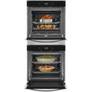  Whirlpool 24-inch, 5.8 cu. ft.  Double Wall Oven with True Convection Technology WOD52ES4MZ IMAGE 2