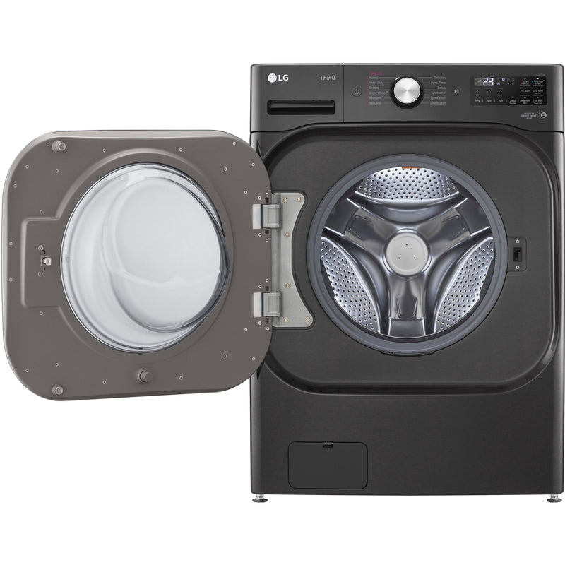  LG 6.0 cu. ft. Smart Front Load Washer with Wi-Fi Enabled WM8900HBA IMAGE 2