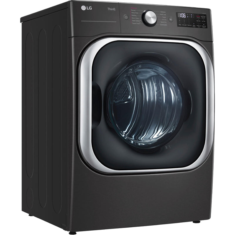  LG 9.0 Cu. Ft. Electric Dryer with Steam and Built-In Intelligence DLEX8900B IMAGE 7