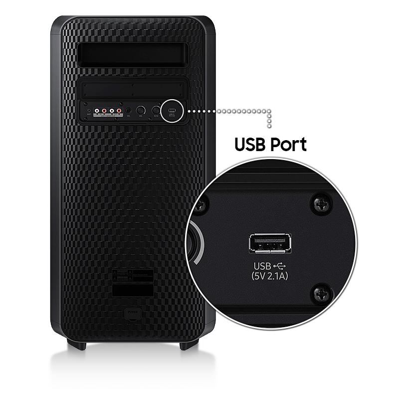  Samsung 240-Watt Bluetooth Speaker Sound Tower MX-ST50B/ZC IMAGE 4