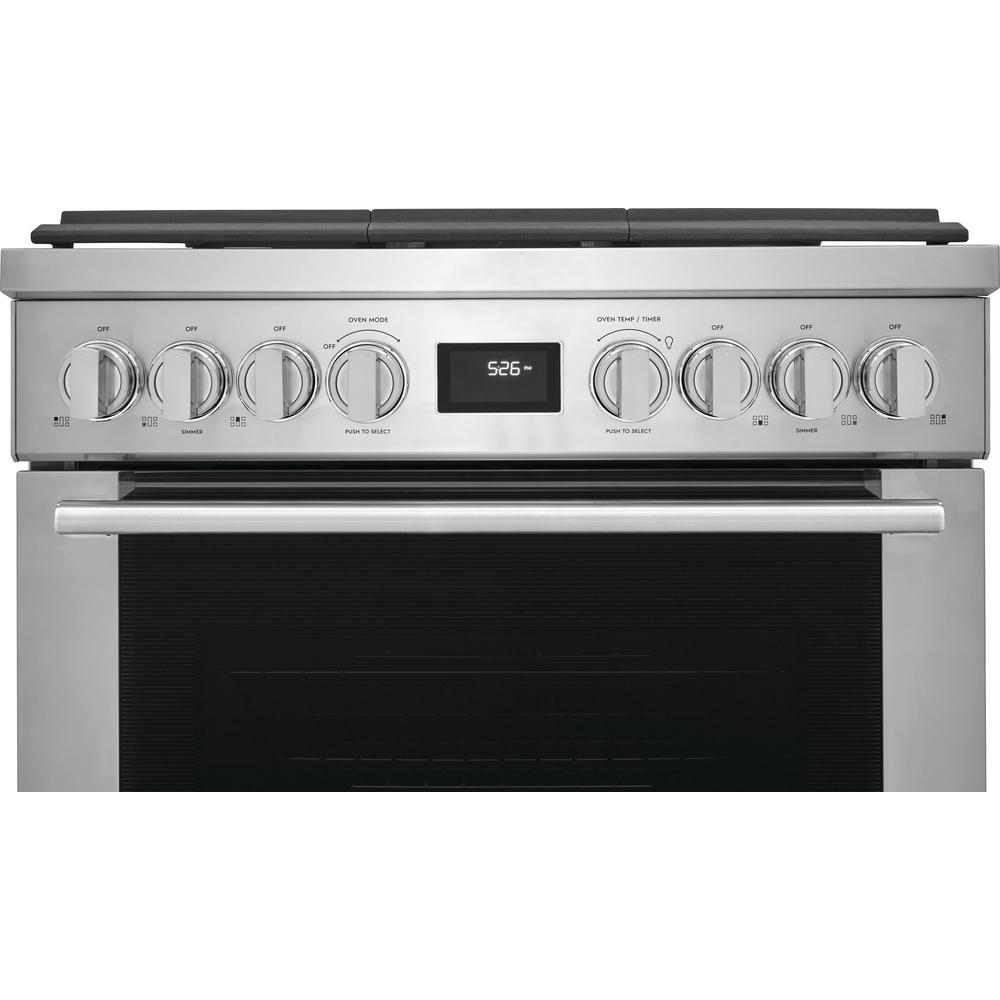  Electrolux 30-inch Freestanding Gas Range with Convection Technology ECFG3068AS IMAGE 4